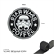 Шеврон нашивка Star Wars Coffee (Штурмовик) (патч) на липучке 83189 - фото 1323480