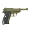 Пистолет страйкбольный Galaxy G.21G (зелёный) (Walther P38) кал.6мм G.21G