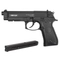 Пистолет пневматический Stalker S92PL (Beretta 92) кал.4,5мм ST-12051PL
