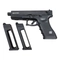 Пистолет страйкбольный KJW Glock G18 TBC Black (CO2) Black (удлинённый ствол) кал.6мм KP18TBCCO21