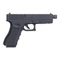 Пистолет страйкбольный KJW Glock G18 TBC Black (CO2) Black (удлинённый ствол) кал.6мм KP18TBCCO21