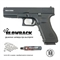 Страйкбольный пистолет KJW Glock G17 Black (Green Gas) кал.6мм KP-17.GAS - фото 1328597