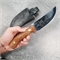 Нож Рысь (жжёная ручка) ст. 65х13 (г.Кизляр) 3114 - фото 1331325 Нож Рысь (жжёная ручка) ст. 65х13 (г.Кизляр) 3114 - фото 1331325