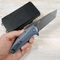 Нож складной ZORG TANTO ст.D2 (Gray Titanium G10) (Kizlyar Supreme) 54539