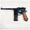 Пистолет страйкбольный WE Mauser 712 Black (Green Gas) + кобура кал.6мм WE-712-BK-SP - фото 1338155
