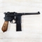 Пистолет страйкбольный WE Mauser 712 Black (Green Gas) + кобура кал.6мм WE-712-BK-SP - фото 1338156