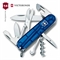 Нож Швейцарский Victorinox Climber 1.3703.T2 91мм. (прозрачный синий) 1.3703.T2 - фото 1339648