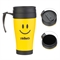 Термокружка ЖЁЛТАЯ (с цитатами) 400мл. 9894032 - фото 1348449