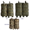 Подсумок Штурмовой открытого типа под 2 магазина (molle)  (мох) 142602 - фото 1348698