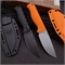 Нож нескладной 15006 ст.8CR13MOV (Benchmade) (Оранжевый) 509037 - фото 1349442