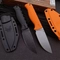 Нож нескладной 15006 ст.8CR13MOV (Benchmade) (Оранжевый) 509037