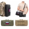 Сумка тактическая (сухарка) универсальная 36х15см. Molle + Шеврон (олива) 195085
