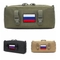 Сумка тактическая (сухарка) универсальная 36х15см. Molle + Шеврон (олива) 195085
