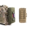 Сумка тактическая (сухарка) универсальная 36х15см. Molle + Шеврон (олива) 195085