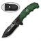 Нож складной Green ст.440С WA-020GN (With Armour) WA-020GN - фото 1350193