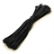 Паракорд PC085 (Чёрный-Белый серебряная нить) 30 метров PC085 - фото 1354258