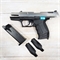 Пистолет страйкбольный WE WALTHER P99 GBB Silver (Green Gas) + накладки кал.6мм WE-PX001-Silver - фото 1357018