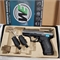 Пистолет страйкбольный WE WALTHER P99 GBB Silver (Green Gas) + накладки кал.6мм WE-PX001-Silver - фото 1357020