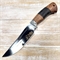 Нож Егерь ст.95х18 (орех/кожа) (Зюрин) ЗЮР38 - фото 1359092