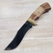 Нож Зубр ст.95х18 (орех/береста) (Русский Нож) РН27