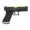 Пистолет страйкбольный WE Glock-17 G-Force Gold/Black (Green Gas) кал.6мм WE-G008WET-1