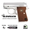 Пистолет страйкбольный WE Colt .25 Silver (Green Gas) кал.6мм WE-CT001-SV