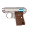 Пистолет страйкбольный WE Colt .25 Silver (Green Gas) кал.6мм WE-CT001-SV