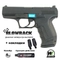 Пистолет страйкбольный WE Walther P99 GBB Black (Green Gas) кал.6мм WE-PX001-BK