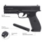Пистолет пневматический Borner 17 (Glock) кал.4,5мм 00229338